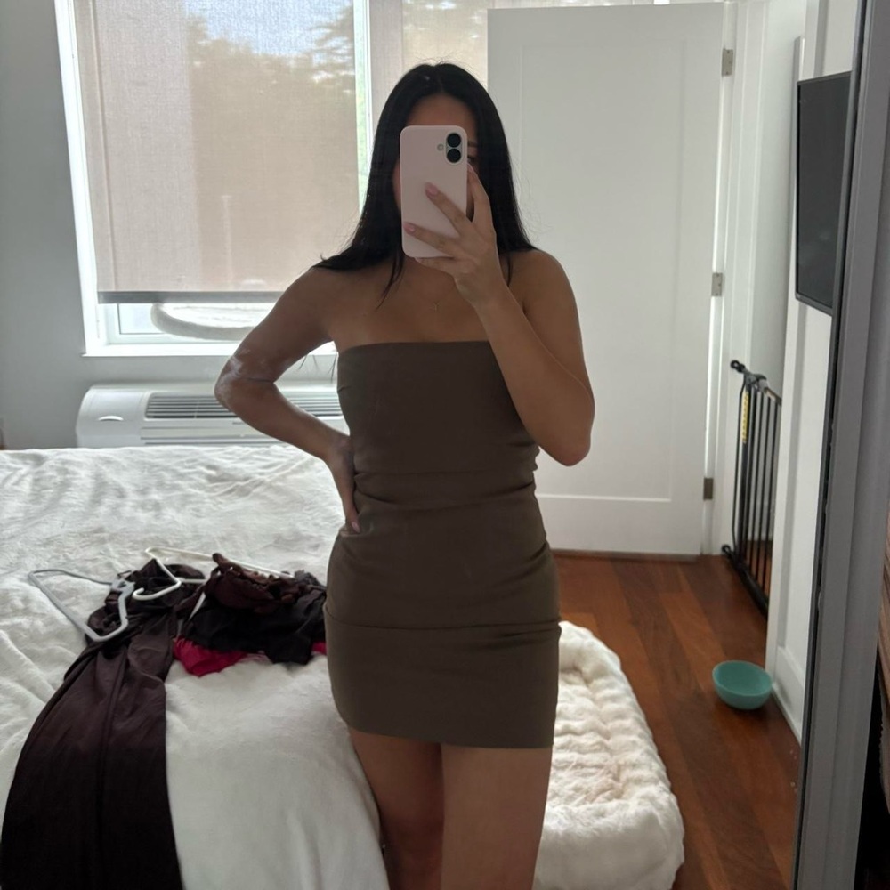 Zara Strapless Mini Dress